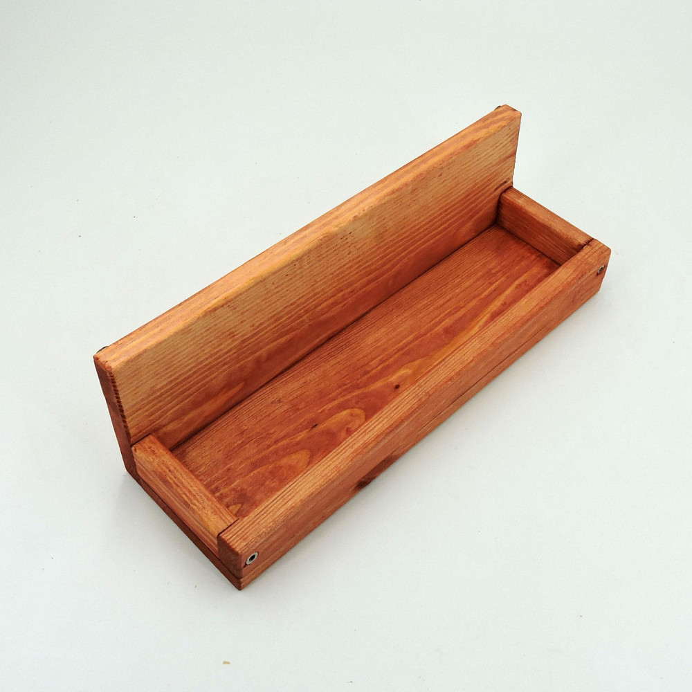 Настінна полиця "Джида" корал Миколаїв - фото 4