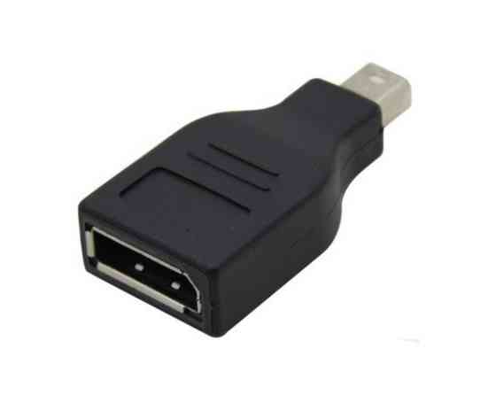 Перехідник mini DisplayPort M --> DisplayPort F, чорний Вінниця