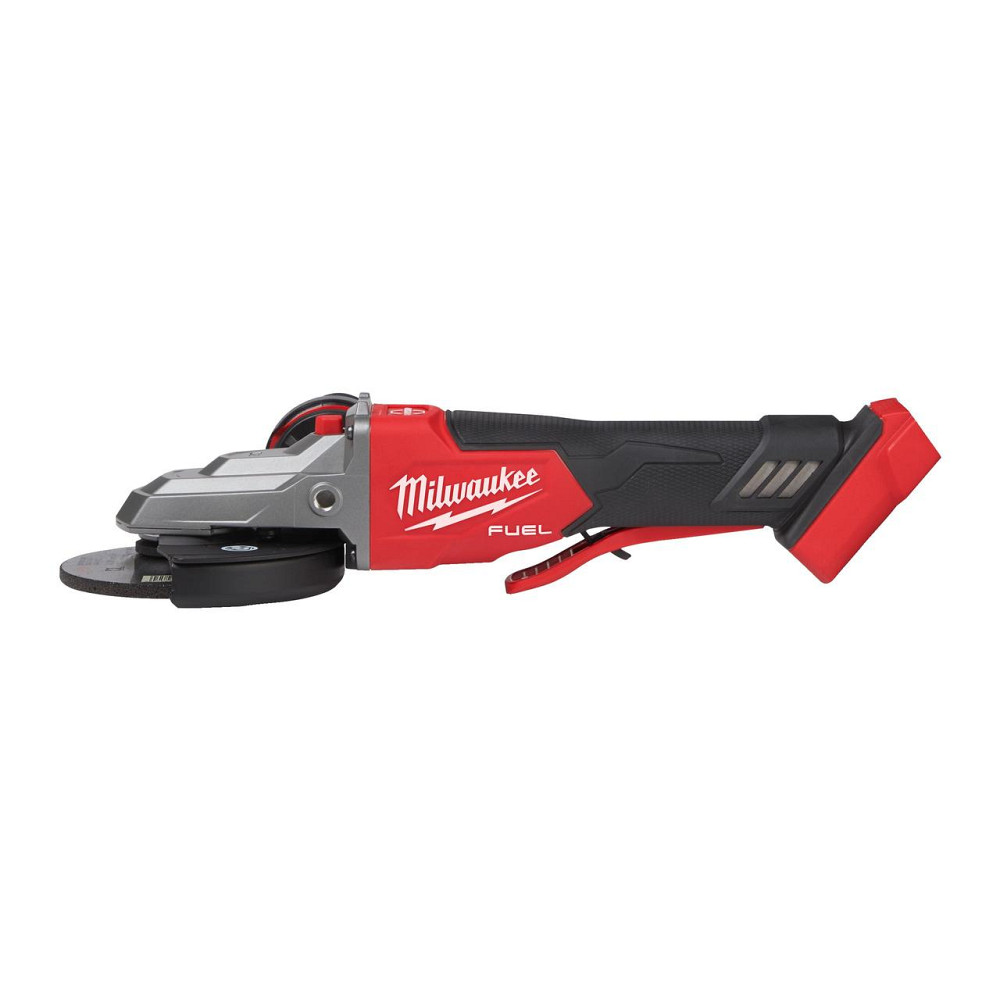 Кутошліфувальна машина MILWAUKEE 125 мм с плоским редуктором M18FSAGF125XPDB-0X (+ рукоятка, зах. кожух, безкл. гайка, 2 зах. Ек Одеса - фото 6