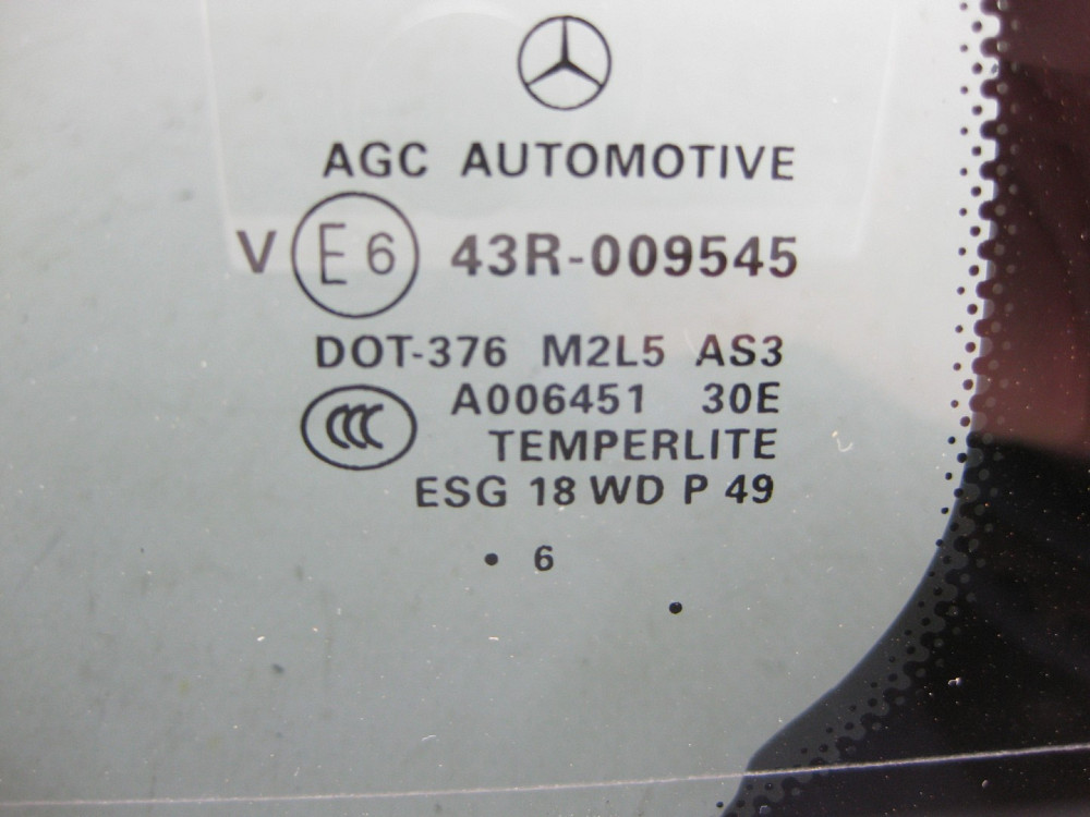 Mercedes-Benz  A1667300955 43R-009545 Глуха кватирка задніх лівих дверей GL/GLS X166 Одеса - фото 6
