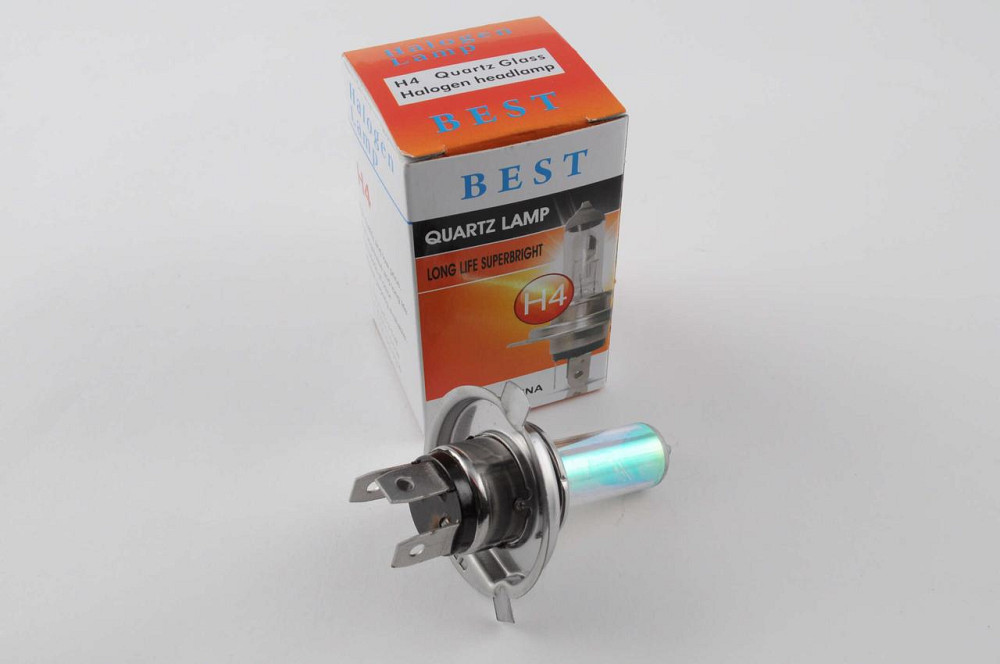 Лампа H4 (авто) 12V 18W/18W (хамелеон рожевий) Мукачево - фото 1