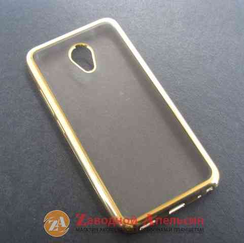 Meizu M5 чохол Electroplating golden Одеса