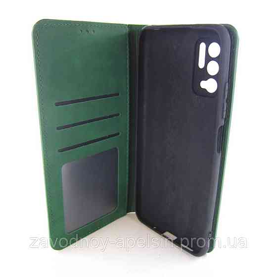 Чехол книжка Xiaomi M3 pro Note 10 5G Защита камеры (зеленый) Одесса