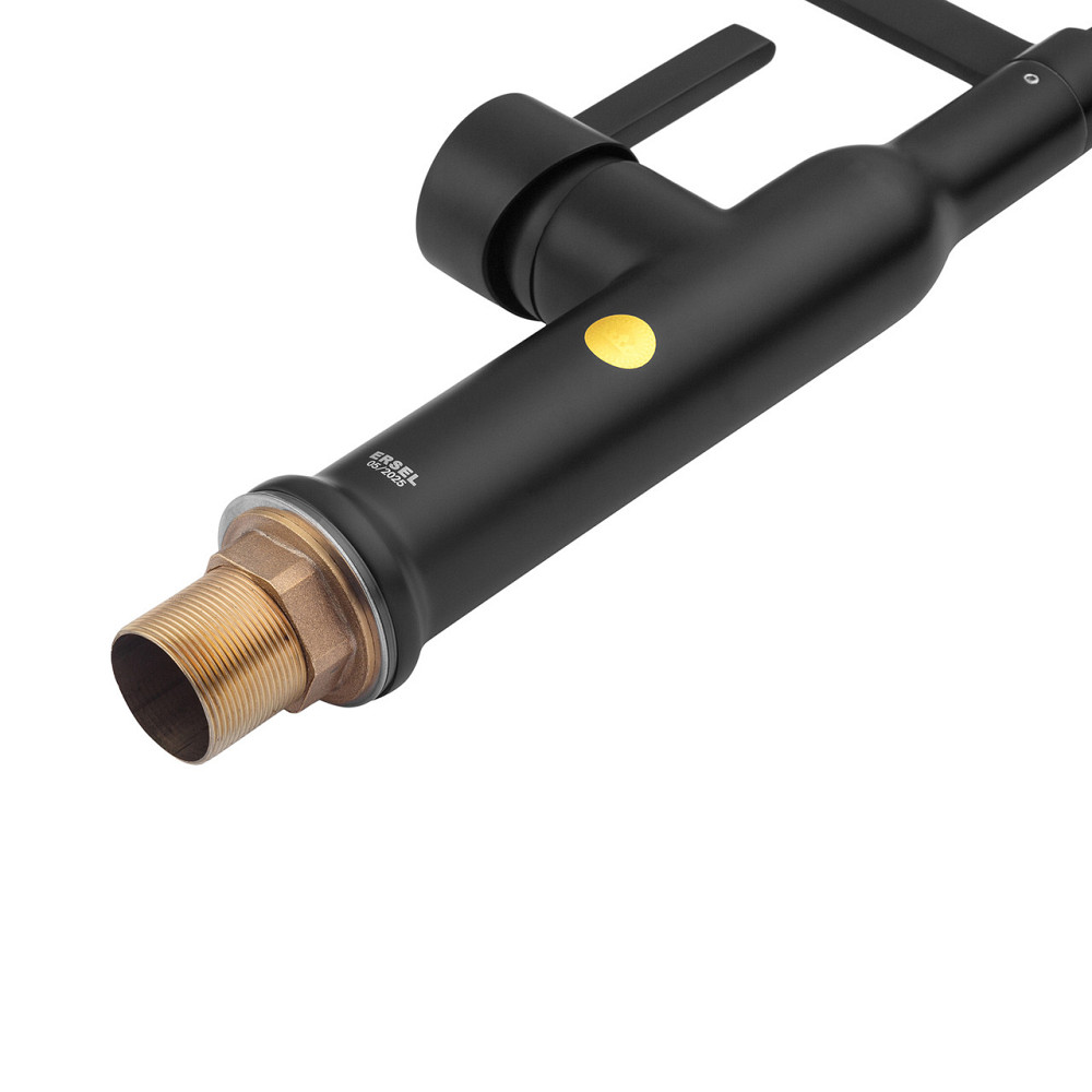 Змішувач для кухні Kroner KRP Ersel — SCH03112BLK Київ - фото 7