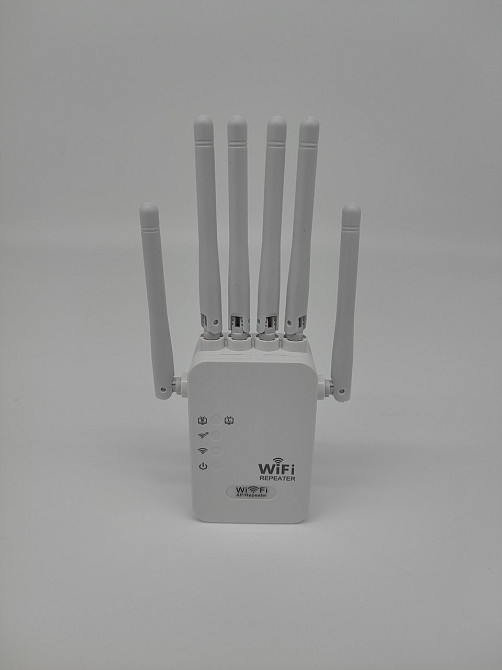 Швидкісний бездротовий ретранслятор для WiFi, Підсилювач для WiFi 1200Mbit/сек Клевань - фото 1