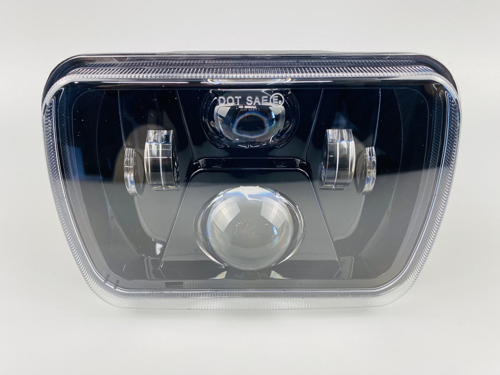 Фара LED прямокутна 95W ближній + дальній Мукачево - фото 2