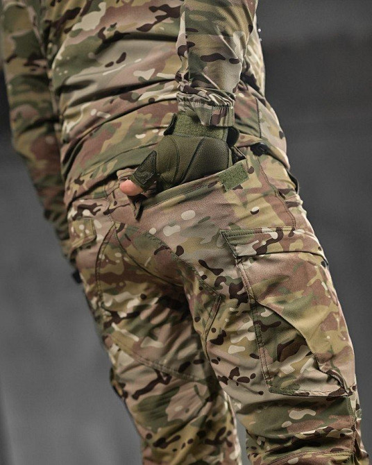 Стрейчеві тактичні штани Cambodia мультикам ТОВ2626 Одеса - фото 8