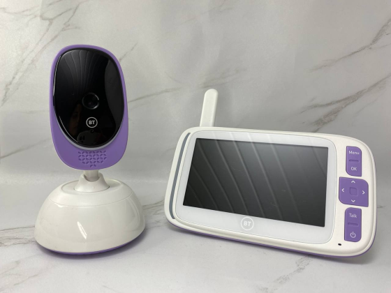 Б/В Відеоняня BT Smart Video Baby Monitor з 5-дюймовим кольоровим екраном, нічне бачення, двосторонній зв'язок, датчик температури Київ