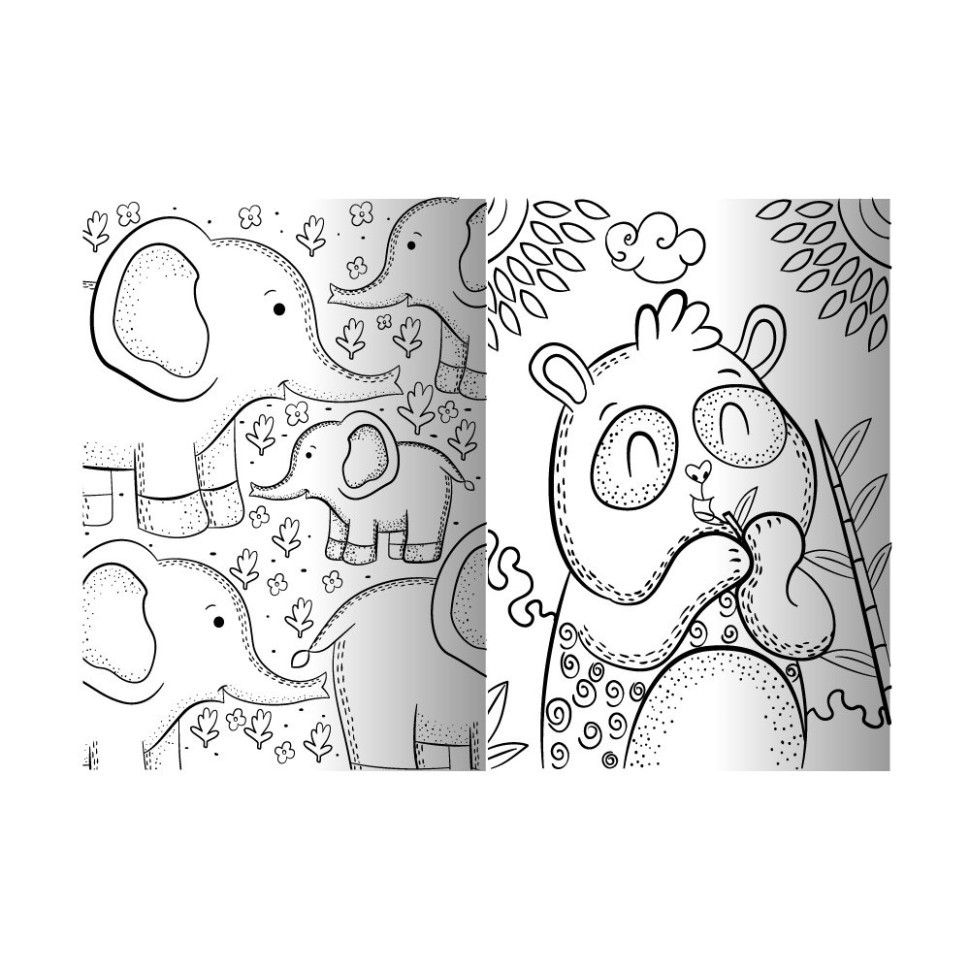 Розвиваюча розмальовка "Джунглі" РМ-73-03, 32 сторінки Вінниця - фото 2