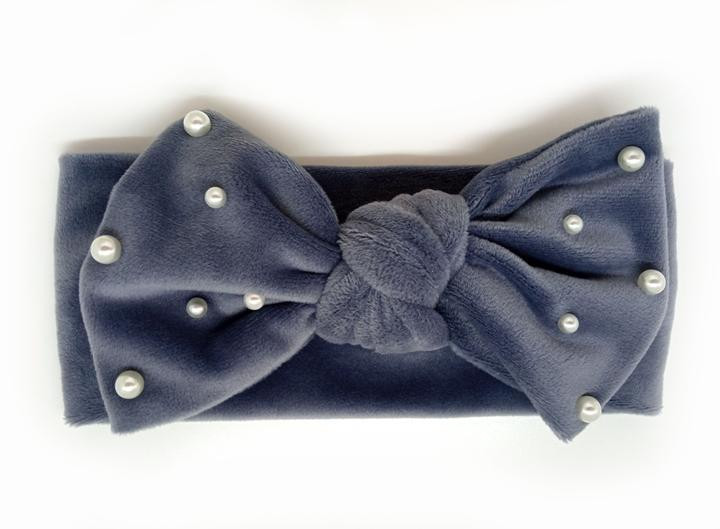 Пов'язка для волосся жіноча велюорова Київ - фото 1