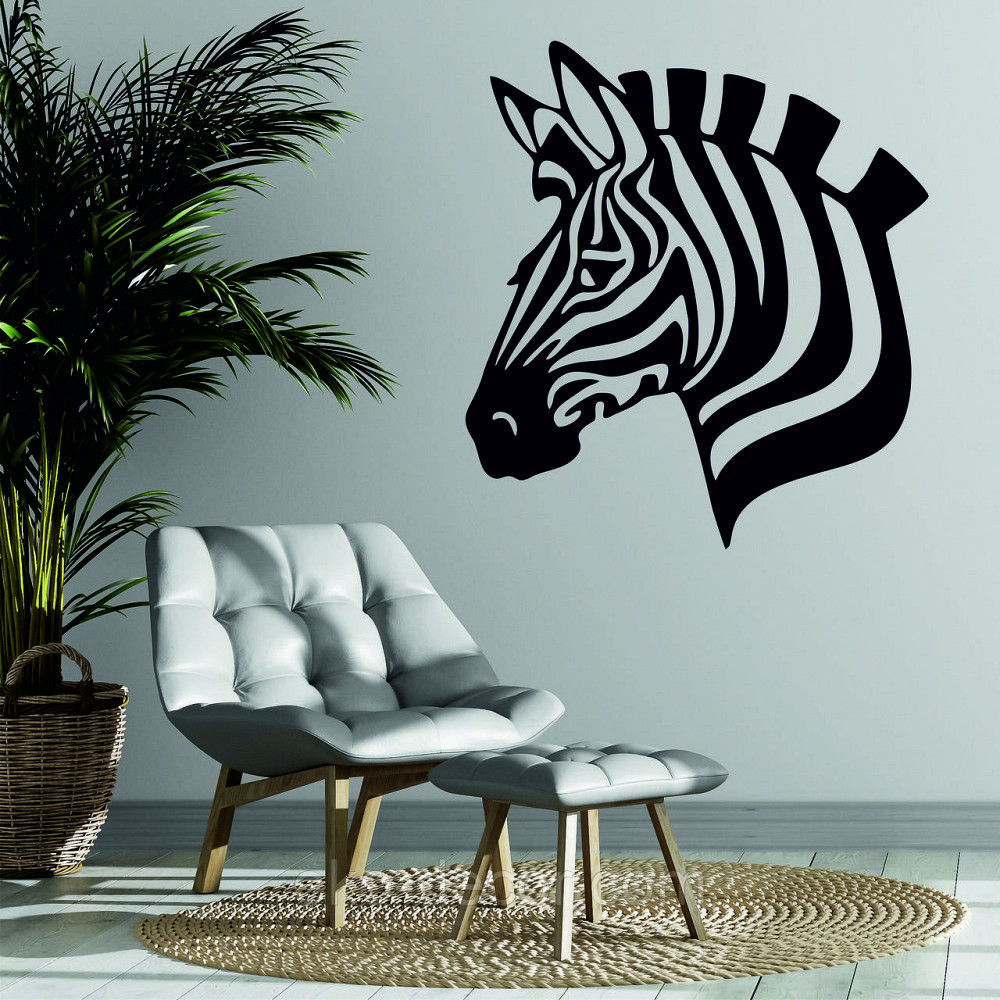 Декоративне настінне Панно «Зебра» Декор на стіну Київ - фото 1