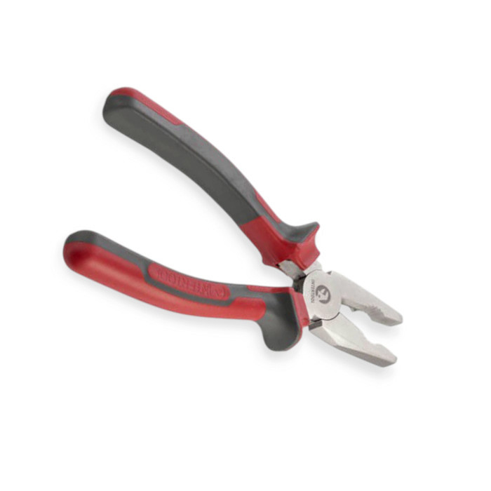 Плоскогубцы 200мм красно-серые ручки Мукачево - изображение 1