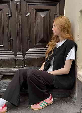 Жіноча стильна повсякденна тепла жилетка Одеса