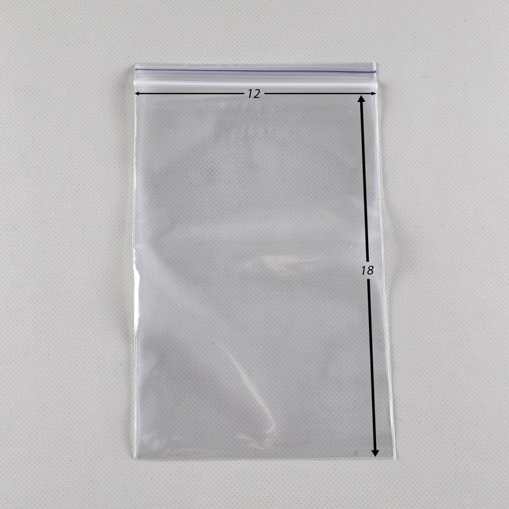 Зип-пакеты надёжная упаковка с замком Zip-Lock 12х18 (100шт) (1 пачка) Харьков - изображение 3