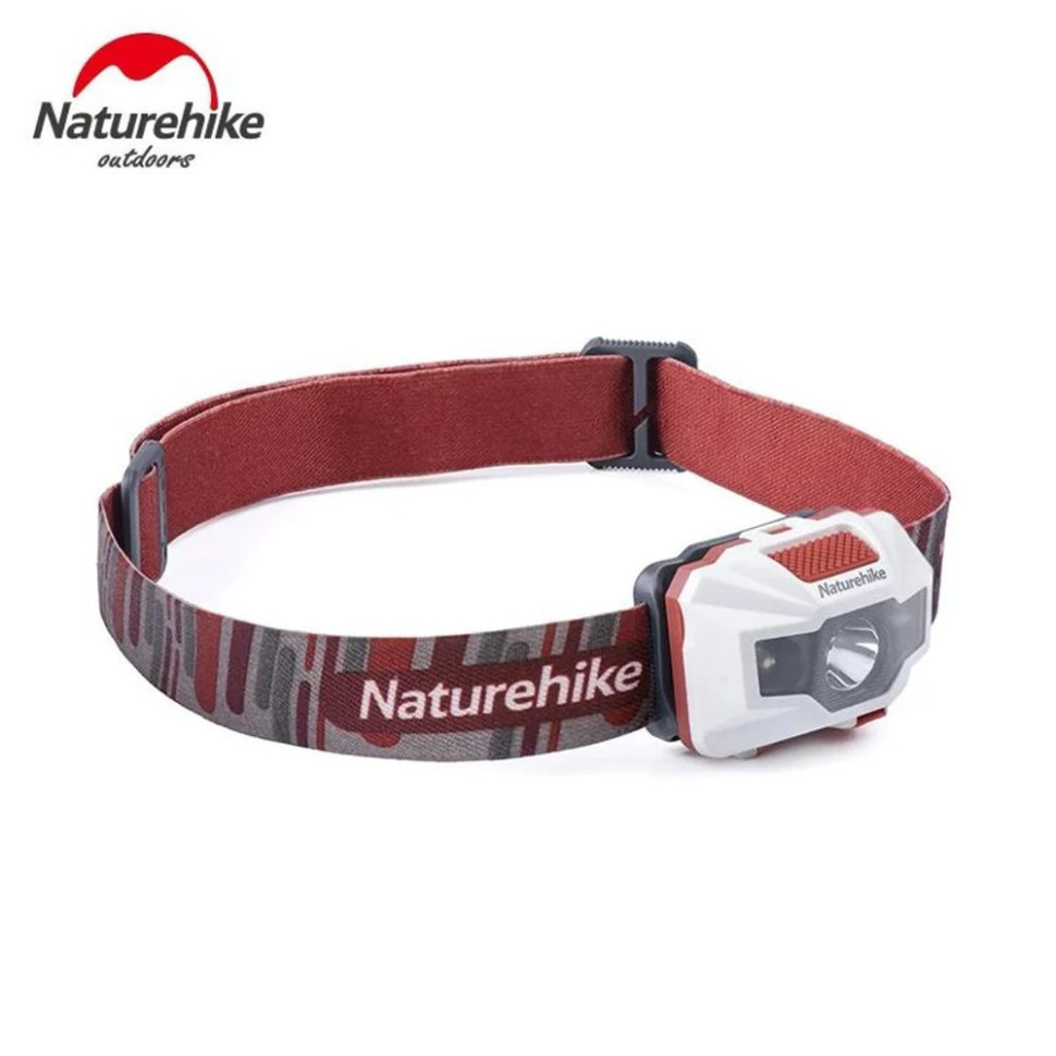 Фонарь налобный Naturehike TD-02 NH00T002-D, бело-красный Ровно - изображение 1