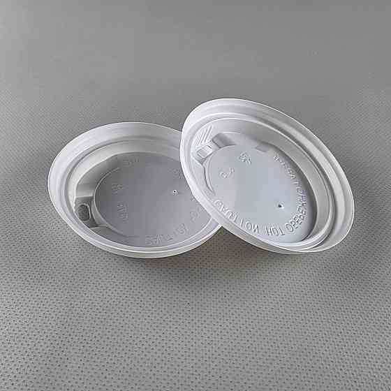 Кришка під склянку паперова. Ф79 (гар) біла ДИФЛОН (50 шт.) Харків