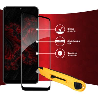 Скло захисне Intaleo Full Glue Xiaomi Redmi A1 (1283126545337) Вінниця - фото 4
