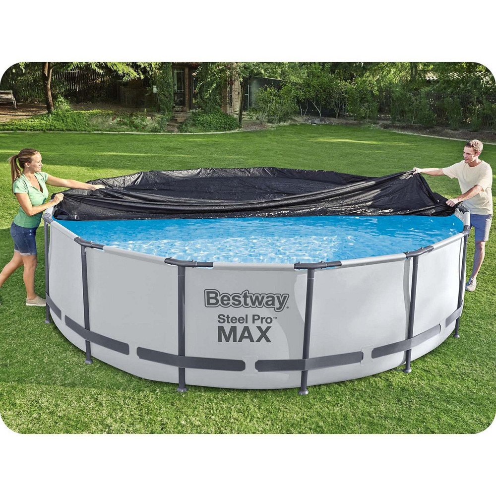 Накриття для каркасного басейну Bestway 58037 366 см Київ - фото 4