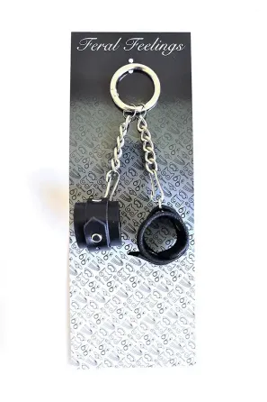 Брелок Наручники Чорний Львов