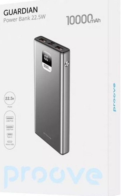 Павербанк Proove Guardian 10000 mAh 22.5W. Киев - изображение 2