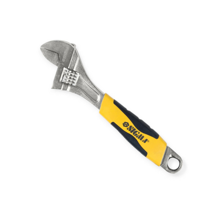 Ключ разводной 300 мм обрезиненный CrV Мукачево - изображение 1