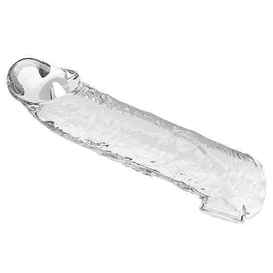 Подовжуюча насадка Pretty Love - Silas Penis Sleeve Clear, BI-026279M Sex Aura Київ