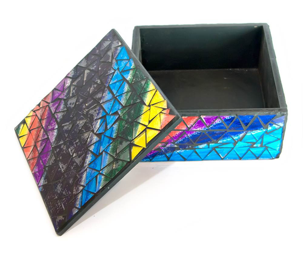 Необычная шкатулка для украшений Мозаика Киев - изображение 1