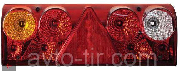 Скло заднього ліхтаря SCHMITZ Europoint, ліве 423 x 149мм Луцьк - фото 1