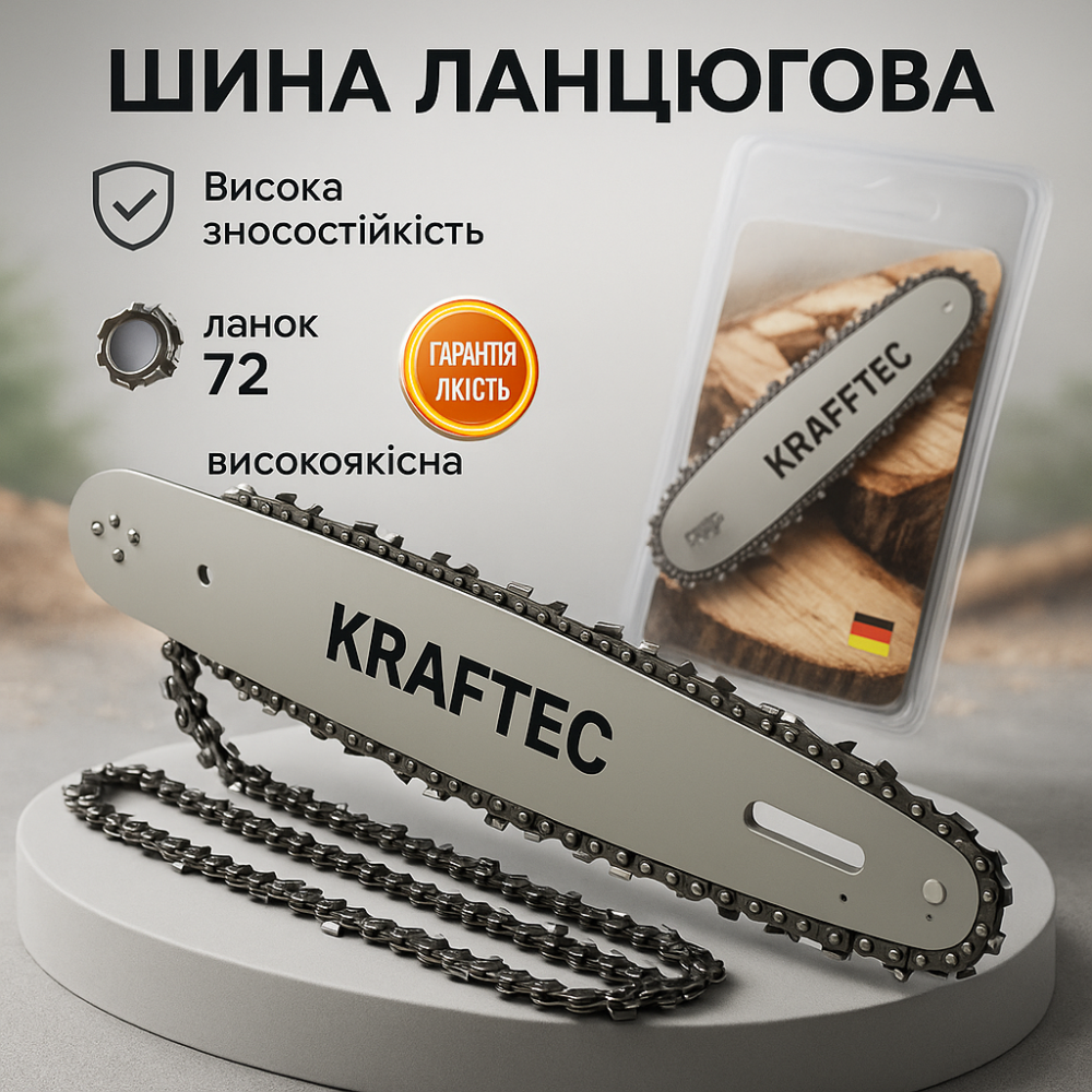 Ланцюги для ланцюгових пилок, Гартовий ланцюг для бензопили, Ланцюги пильні, Шина і ланцюг RH-26 Львів - фото 15