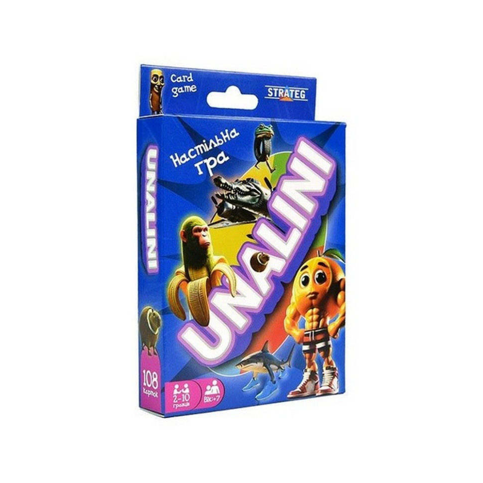 Карткова гра "Уналіні" 30920, 108 гральних карток Вінниця - фото 1