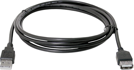 Кабель Defender USB02-10 USB2.0 AM-AF, 3м, пакет (87453) (6358276) Київ