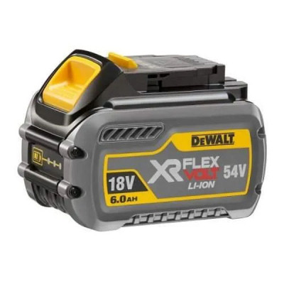 Аккумулятор к электроинструменту DeWALT 18 В/54 В, 6 Ач/2 Ач, время зарядки 60 мин, вес 1.06 кг (DCB546) Винница - изображение 1