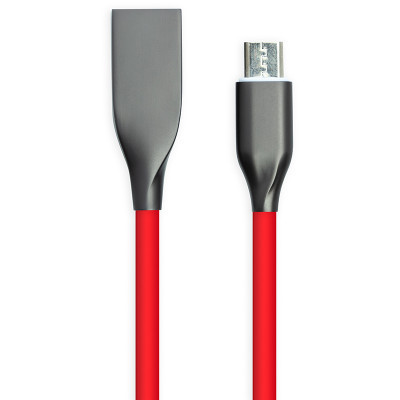 Дата кабель USB 2.0 AM to Micro 5P 1.0m red PowerPlant (CA911363) Вінниця - фото 1
