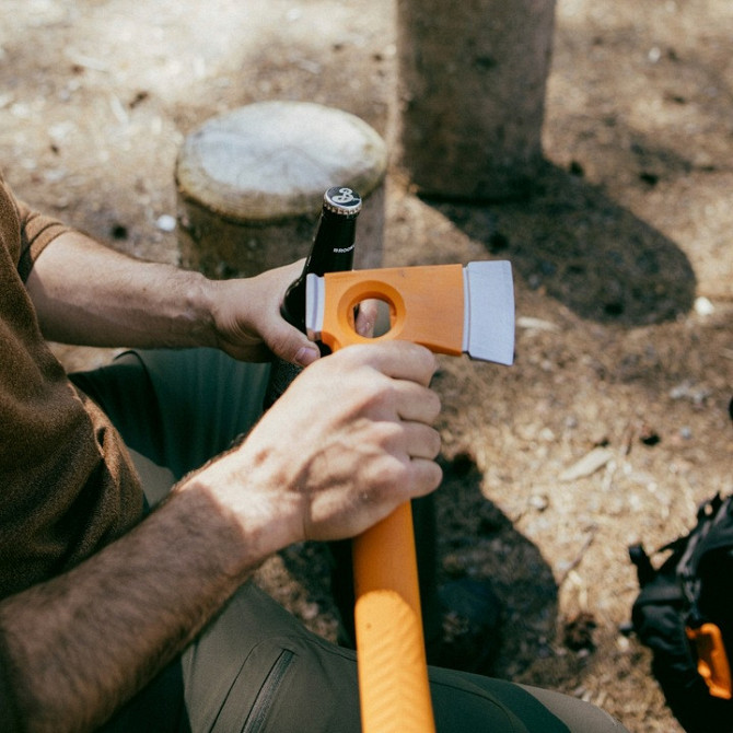 Туристична Сокира з чохлом Fiskars "X-series X13 Ultra" (1069101) Сталь Нововолинськ - фото 8