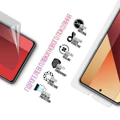 Плівка захисна Armorstandart Kit Clear + Anti-Blue Xiaomi Redmi Note 13 4G (ARM80692) Вінниця