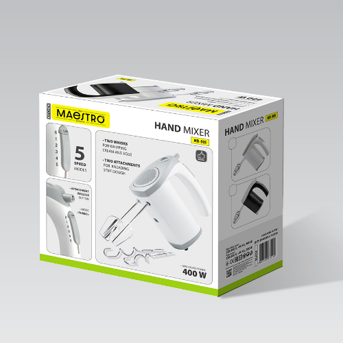 Міксер 400W чорний Maestro MR-505 Житомир