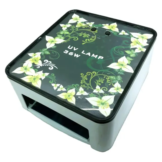 УФ лампа 36 ВТ для наращивания ногтей Simei-Femei c таймером внутри лист металла, проффессиональная Киев