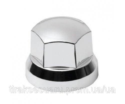 Ковпачок на гайку колеса 32 нікель Ковпачок нікель на гайку 32 Ковпачок на 32 гайку Луцьк - фото 1