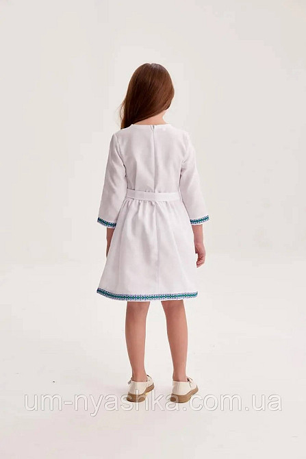 Дитяче плаття-вишиванка вишите плаття "Мальва" на зріст 98-146 Кривий Ріг - фото 4
