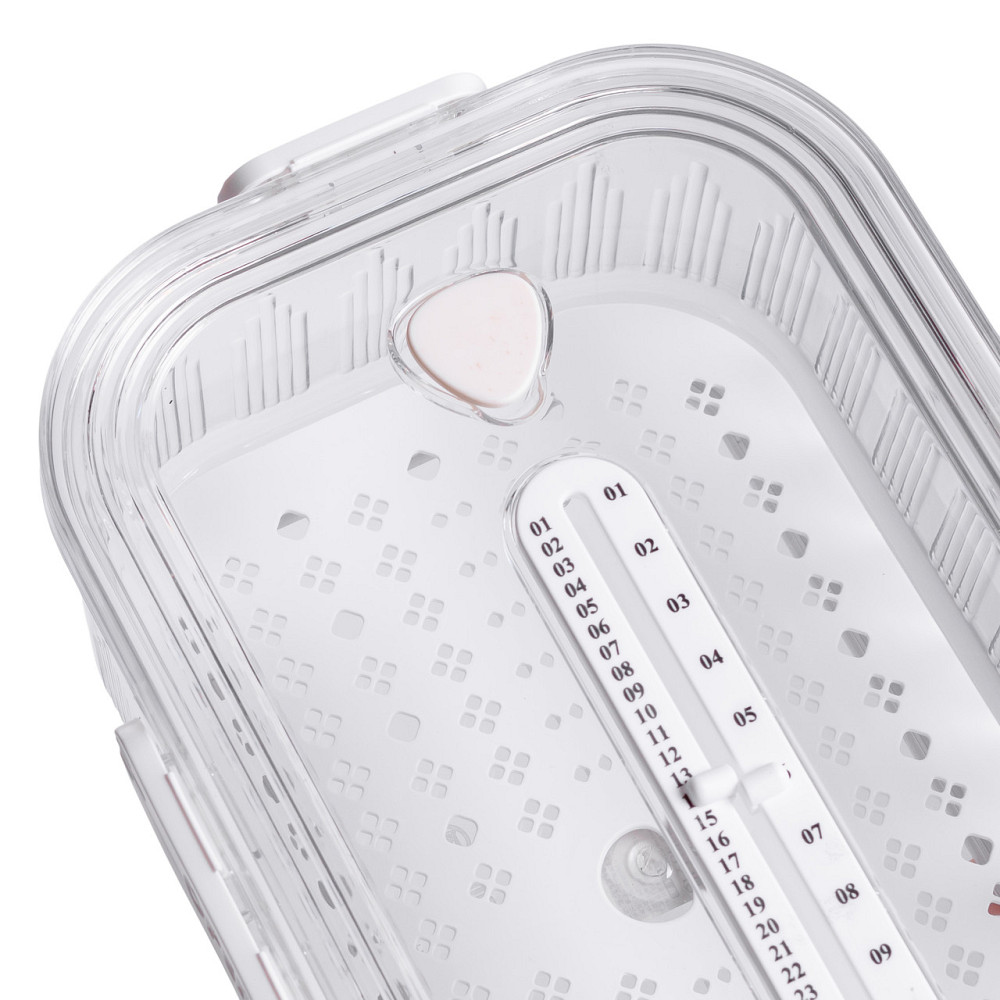 Yiwu Контейнер для їжі пластиковий 32.5х22.5х11 см харчовий контейнер з індикатором дати 4.2 л Коломыя - изображение 10