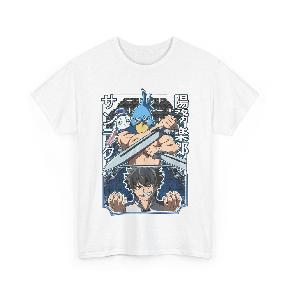 Футболка з аніме принтом Схангрі Ла Фронтіер Сунраку оверсайз (S/M/L) Чорний AnimeJ0082 Дніпро - фото 6