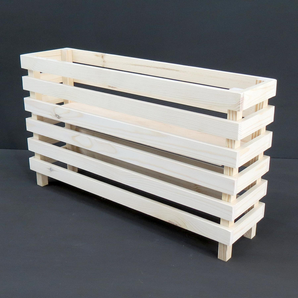 Кашпо на стійці "Лахольм 75х22х45" бланже Миколаїв - фото 1