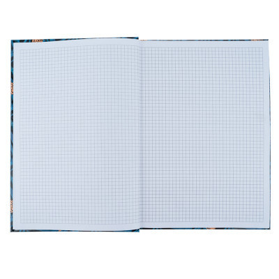 Книга записная Axent Leopard А4 в твердом переплете 96 листа клетка, темно синяя (8422-556-A) Винница - изображение 3