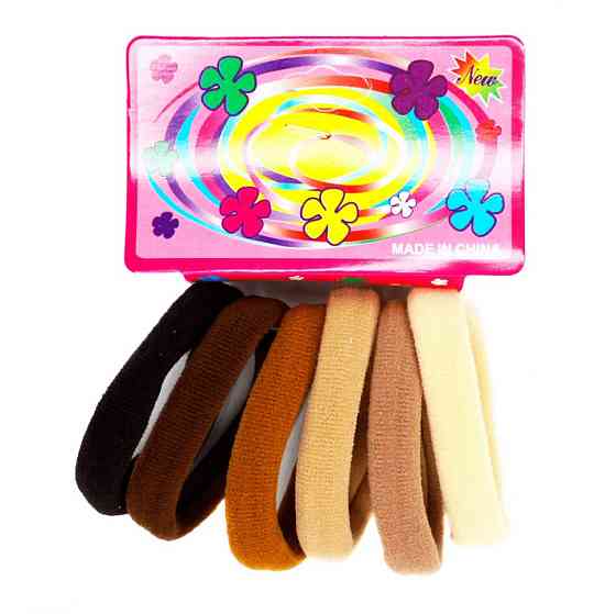 Резинка для волосся дитяча 0307-1151-2, 6 штук Вінниця