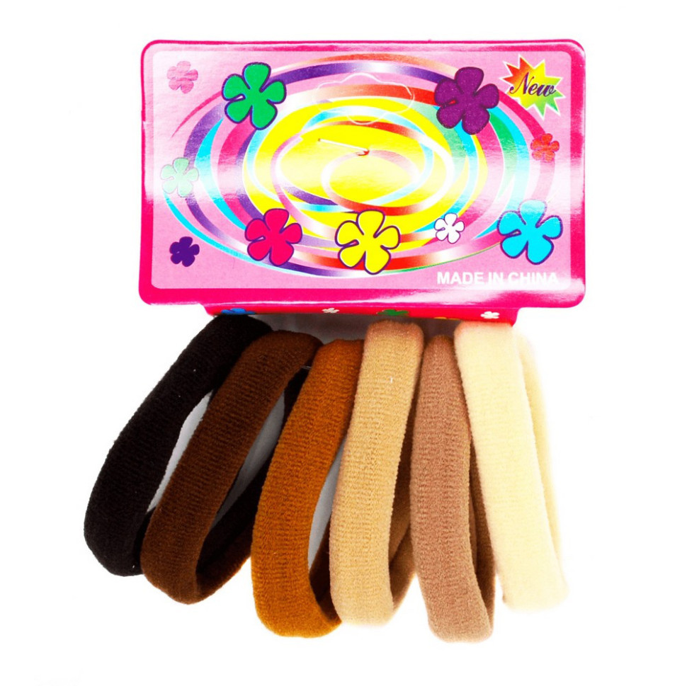 Резинка для волос детская 0307-1151-2, 6 штук Винница - изображение 1