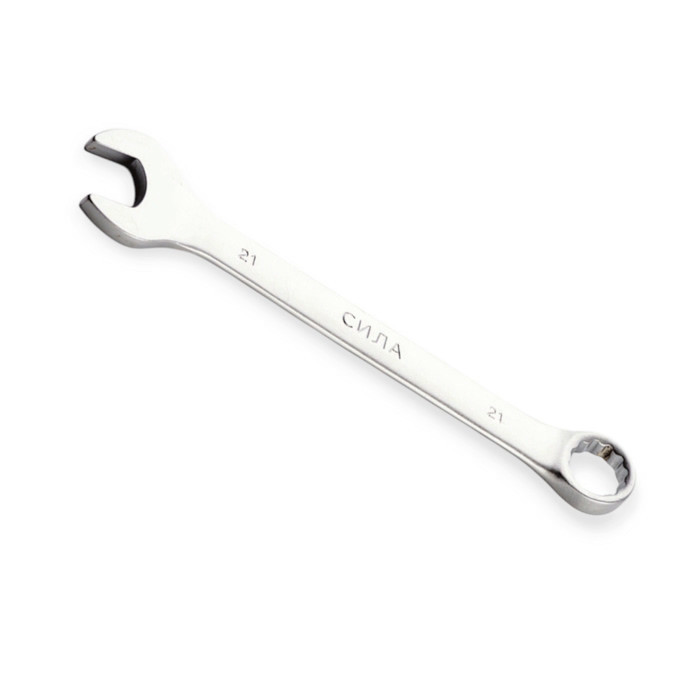 Ключ ріжково-накидний 21мм CrV Мукачево - фото 1