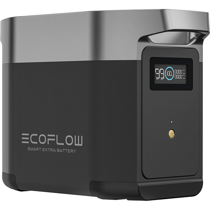 Додаткова батарея EcoFlow DELTA 2 Extra Battery ZMR330EB 1024 Вт·год для портативної електростанції, збільшення ємності, LiFePO4 акумулятор Николаев - изображение 3