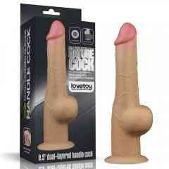 Фаллоимитатор - Dual-Layered Handle Cock 9.5
