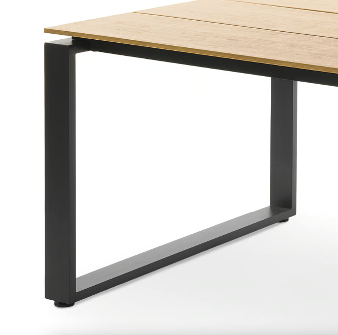 Набір садових меблів Di Volio Trento стіл + 2 лавки бежевий Киев - изображение 9