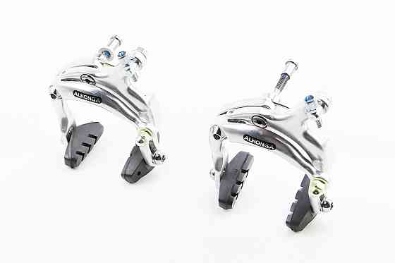 Гальмо ROAD V-brake кліщового типу, переднє+заднє, хід колодки 67-79мм, алюмінієве, HJ-1201AD Киев